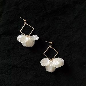 Handmade silver earrings